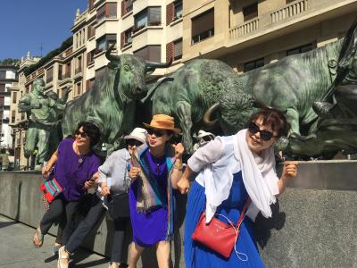 turistas pamplona